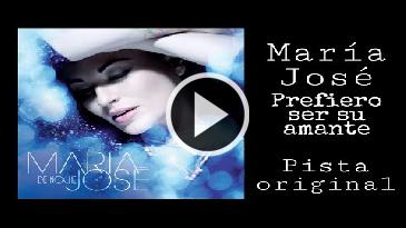 Karaoke Prefiero ser su amante - Maria Jose