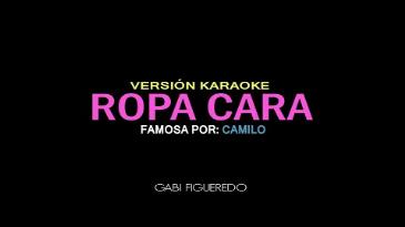 Karaoke Ropa cara Camilo