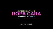 Karaoke Ropa cara - Camilo