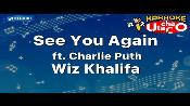 Karaoke See You Again - Charlie Puth