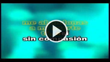 Karaoke Sin tantita pena - Alejandro Fernandez