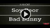 Karaoke Soy peor - Bad Bunny