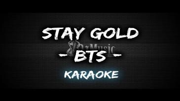 Karaoke Stay gold Bts