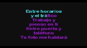 Karaoke Tardes negras - Tiziano Ferro