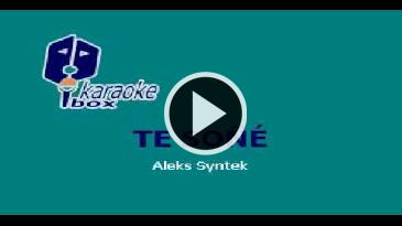 Karaoke Te soñé Aleks Syntek