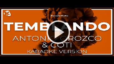 Karaoke Temblando - Antonio Orozco