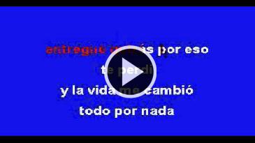 Karaoke Todo por nada - Camilo Sesto