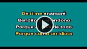 Karaoke Vas a llorar por mi - Banda El Recodo