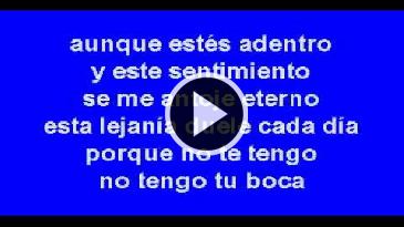 Karaoke Vida loca - Francisco Cespedes