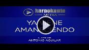 Karaoke Ya viene amaneciendo - Antonio Aguilar